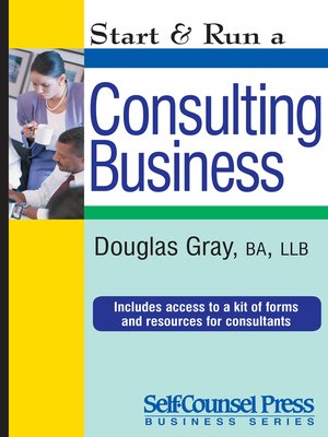 cover image of Start & Run a Consulting Business